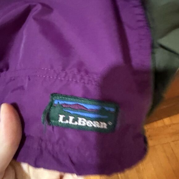 Vintage LL Bean Anorak Aztec Pattern Pullover Parka Southwestern Print Unisex XL - Picture 8 of 12